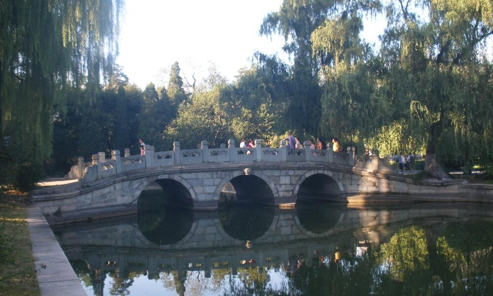 橋上美景